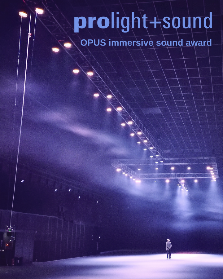Visitor sound and light installation christo squier