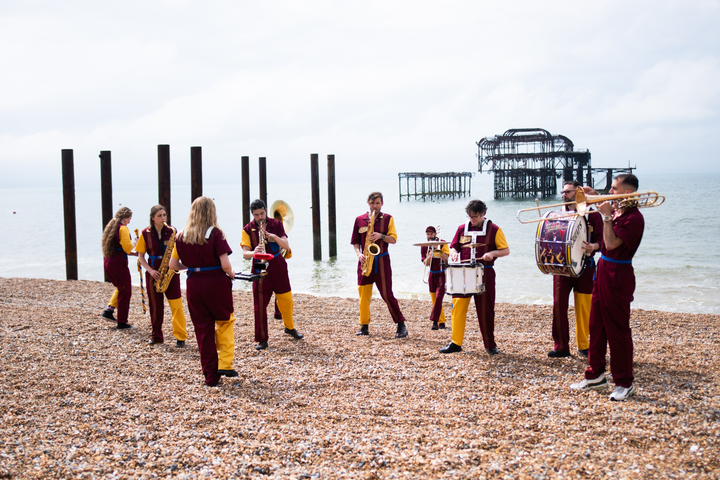 Perhaps Contraption present The Journey. A promenade street performance with integrated sign language, contemporary dance and visual vernacular